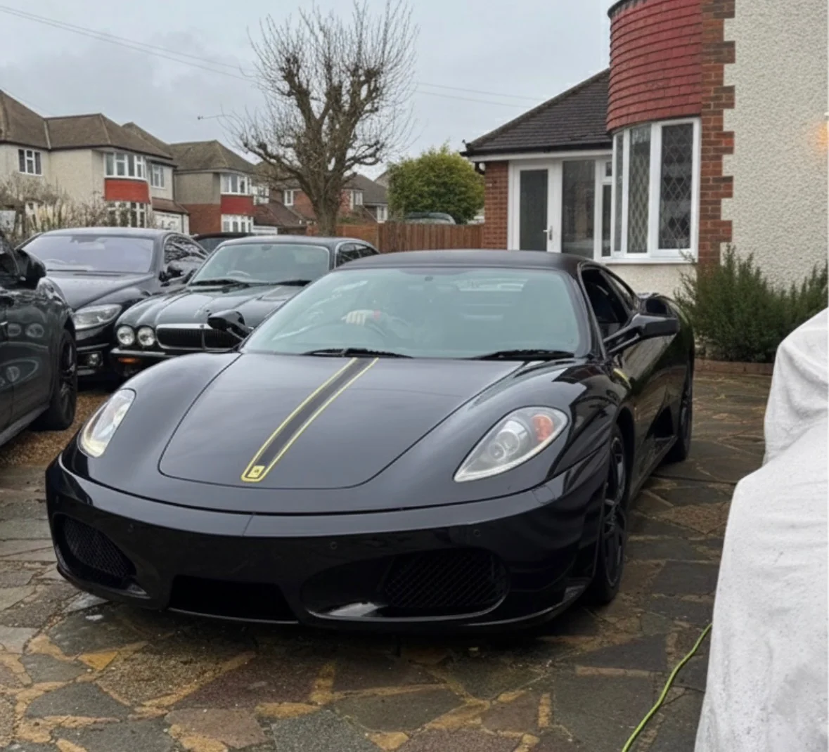 Ferrari F430 Scuderia exterior detailing - paint correction South London